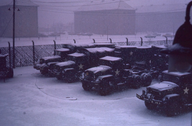 1st Missile Bn 38th Arty motor pool Babenhausen Nov 1962 a.jpg