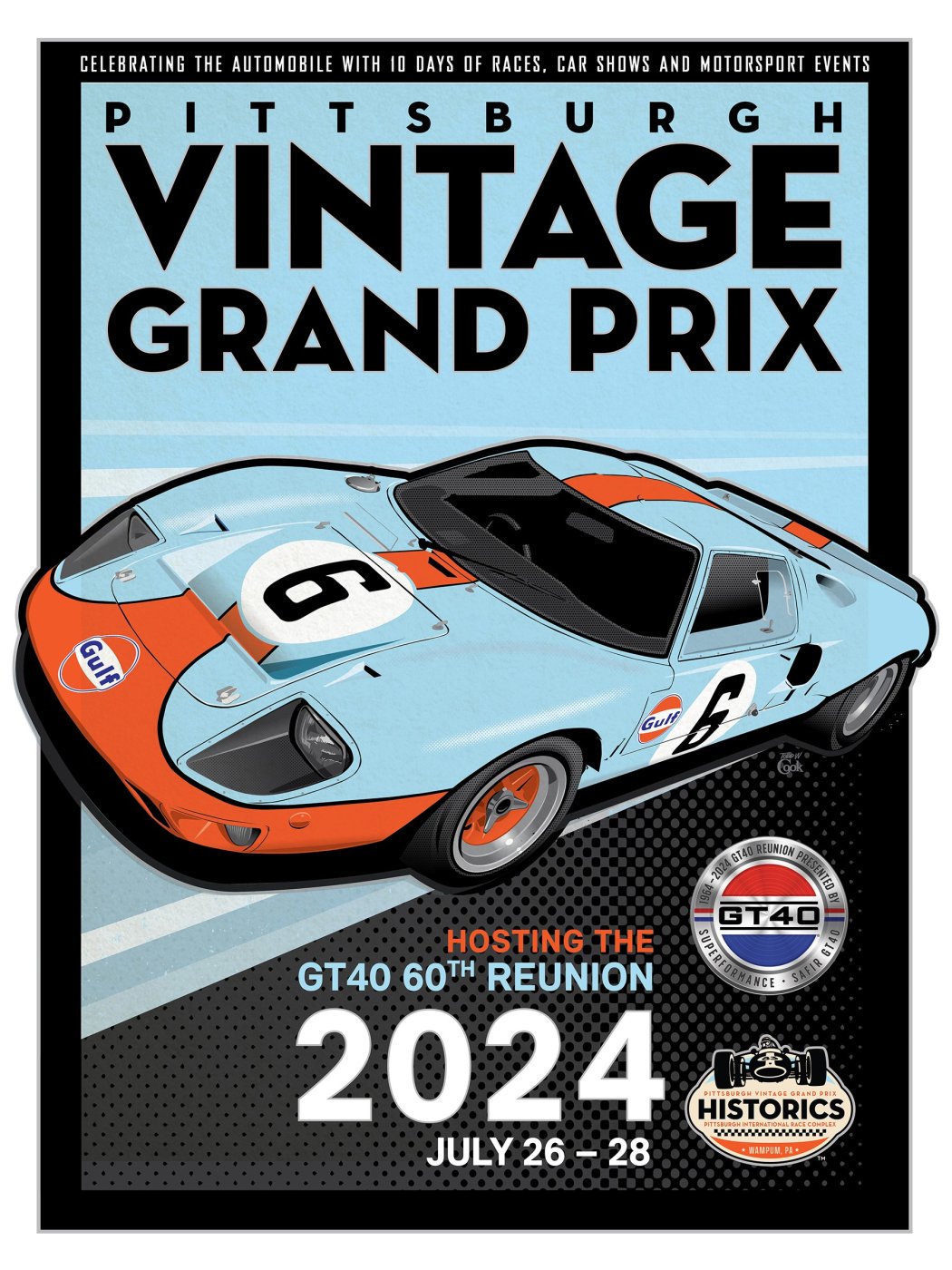 2024 GT Reunion poster released. | GT40s
