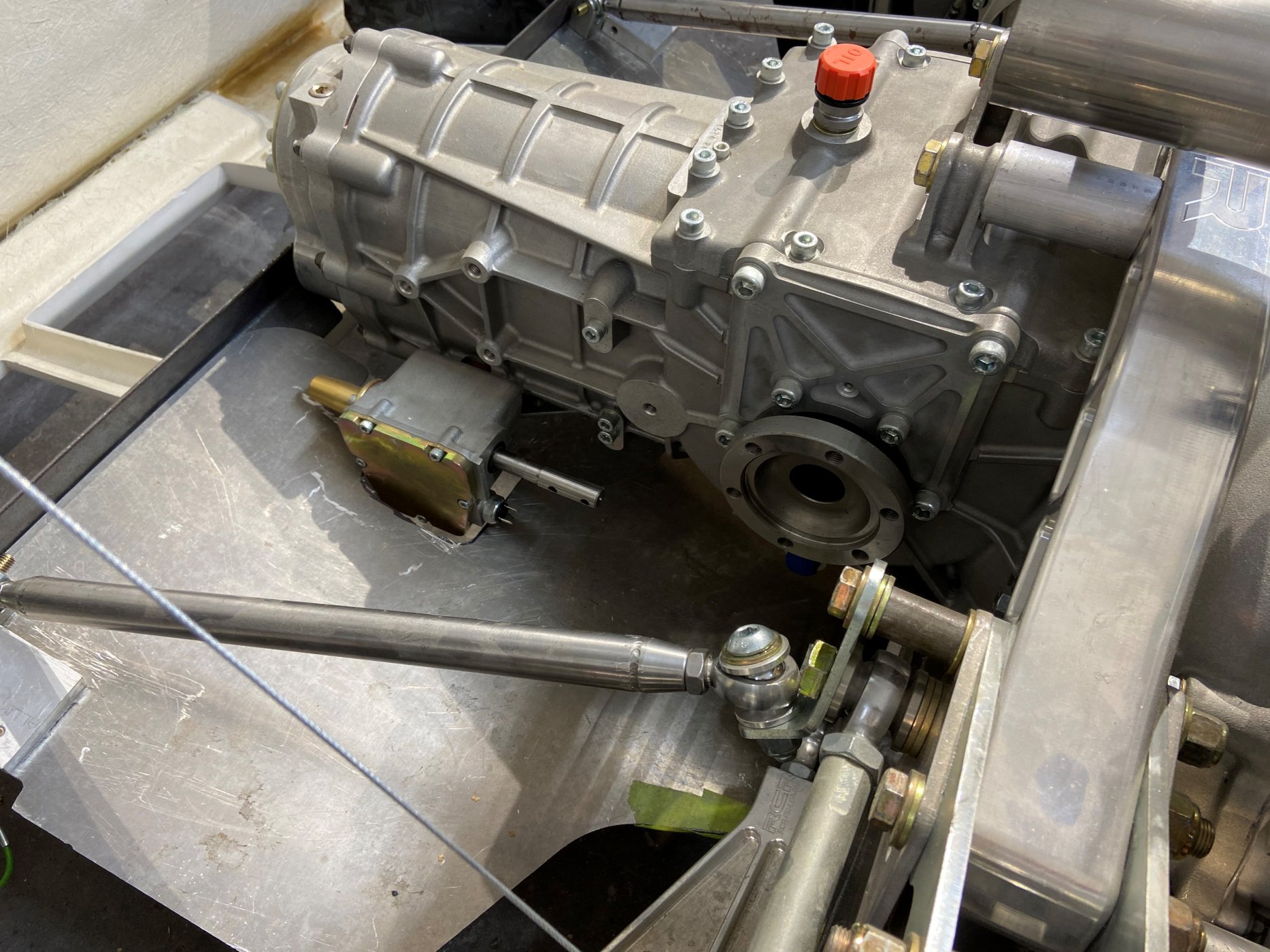 Quaife trans in RCR GT40.jpg