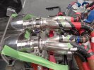silencers and collectors inn position and all welded up..jpg