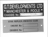 GTD vin plate and owners club plate.JPG