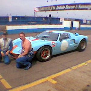 GT40 at Donnington