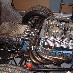 Top shot engine bay