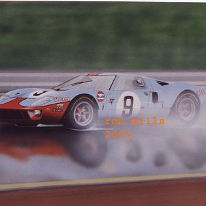 1968 Le Mans winner by Ron Mills