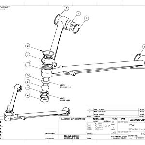 SPF Right Front LCA Drawing