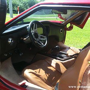 EV GT-40 Electric Car Interior