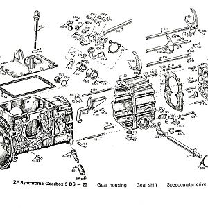 Parts Book, Transaxle externals