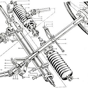 Media 'Parts Book, Steering' in category 'Historic, Competition, Racing'