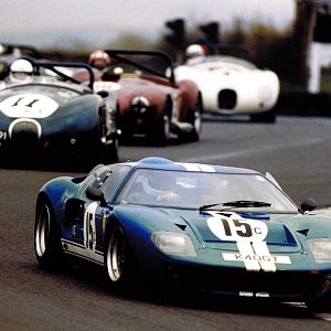 Racing GT40's