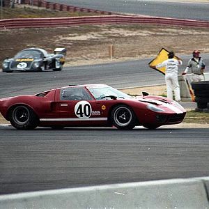 Racing GT40's
