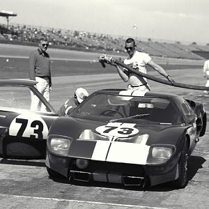 Racing GT40's