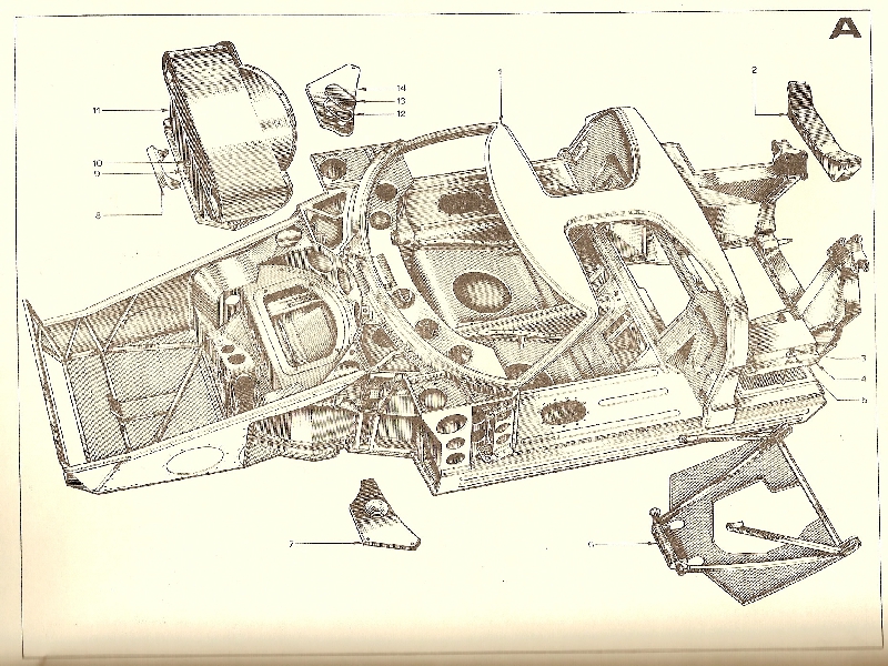 Ford gt chassis blueprints #6