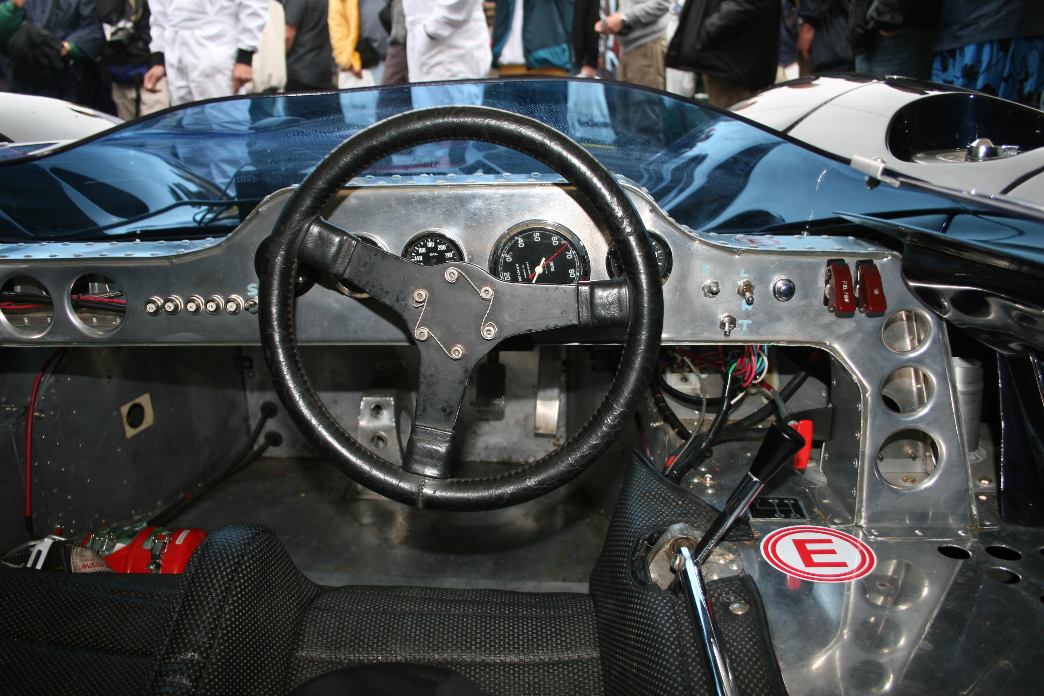 1966 Lola-Ford T70 Spyder Cockpit