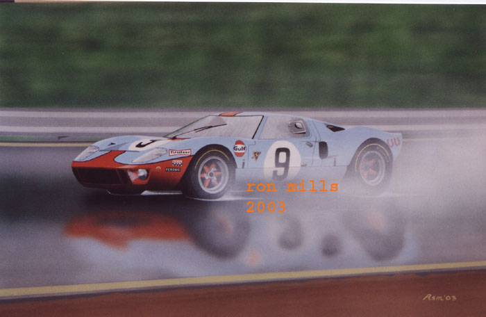 1968 Le Mans winner by Ron Mills