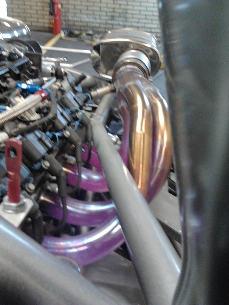 hot headers on dyno