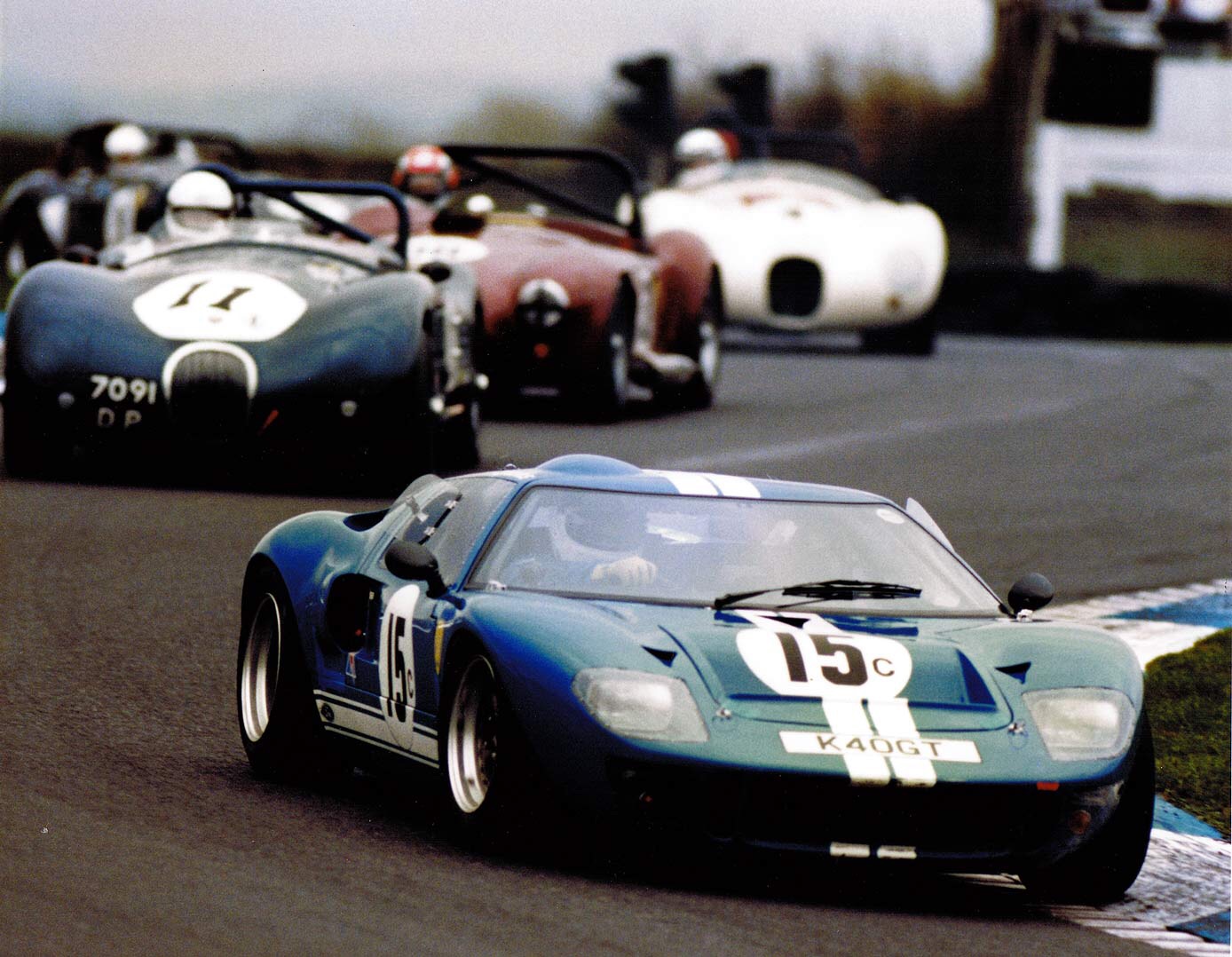 Racing GT40's